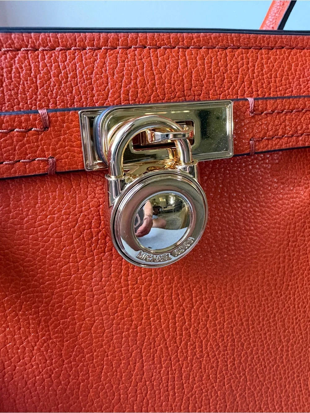 MICHAEL KORS Hamilton Leather Handbag